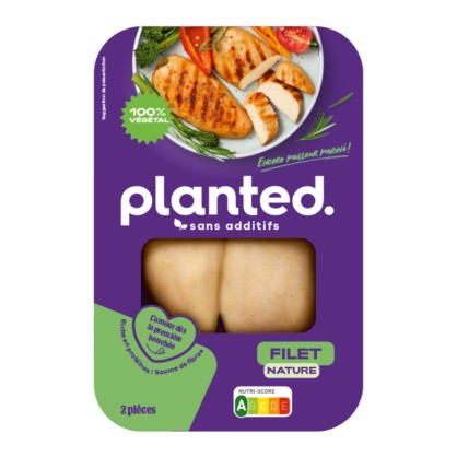 Filets végétaux natures 180 g - Planted - vegetalfood