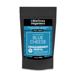 Assaisonnement végétal saveur Fromage Bleu - 1 x 100 gr - Les Maîtres Véganiers