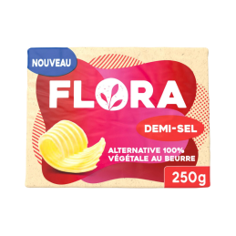 Alternative végétale au Beurre Demi-Sel 250 gr - Flora Professional