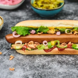 ANTI GASPI / DDM PASSEE - Vegan Weenies Bio 200 gr - Saucisses végétales hot-dog - Wheaty