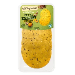 Charcuterie végétale au curcuma BIO 90g - VEGFATHER