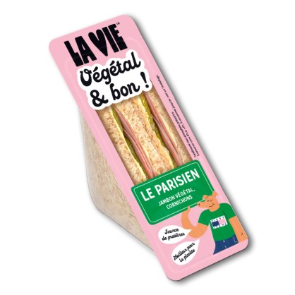 DLC 16/07/25 - Sandwich Vegan - Le Parisien 145 gr - La Vie