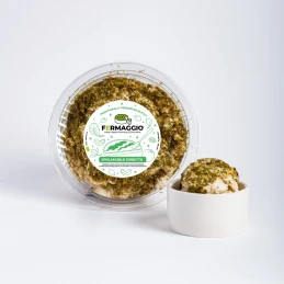 Crème de cajou Ciboulette & Marjolaine Bio à tartiner 180 gr - Fermaggio
