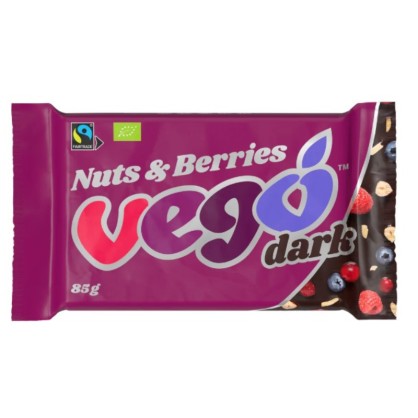 Barre aux Noix & Baies BIO 85g - VEGO
