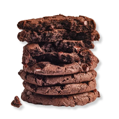 50 Cookies Cacao pépite de chocolat noir 80g - YUMGO