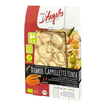 Cappelletti à l'épeautre farcis aux lentilles BIO 250 gr - D'ANGELO