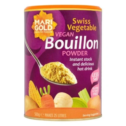 DDM 30/03/25 - Bouillon en poudre instantané 500 gr - Réduit en Sel - MARIGOLDd