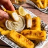 Bâtonnets panés de la mer 180 gr - HAPPYVORE