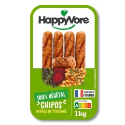 Chipolatas végétales 1kg - HAPPYVORE